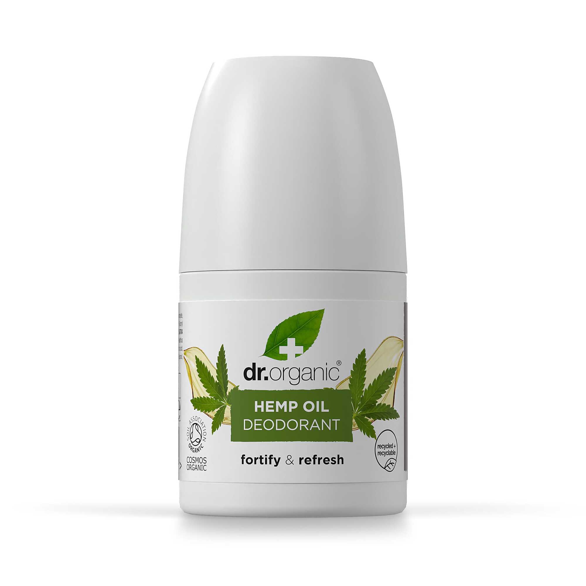 Dr Organic Deo Roll On Hemp Oil 50 Ml