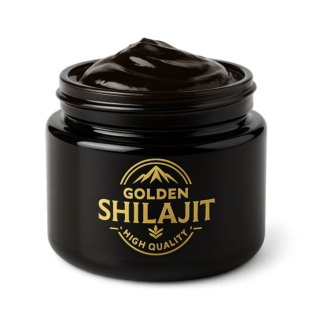 Golden Shilajit  Naturlig Energi Og Fokus I Sin Reneste Form