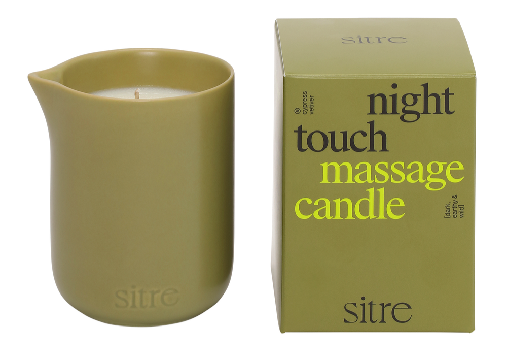 Sitre Massagelys  Quot Night Touch Quot  170g
