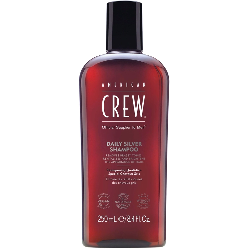 American Crew Hair   Body Daily Silver Shampoo 250 Ml
