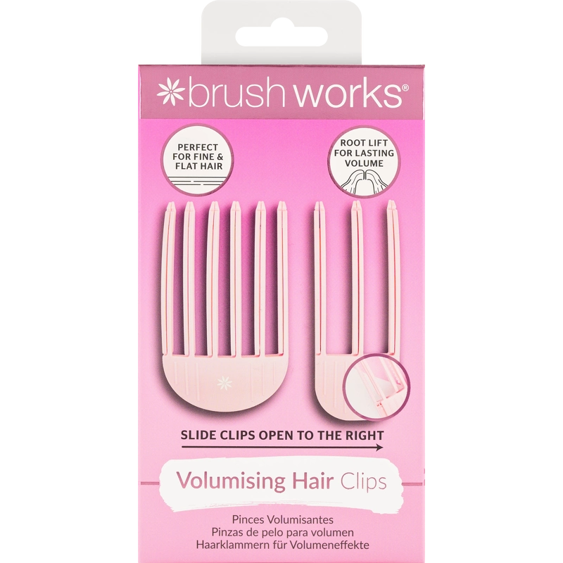 Brushworks Volumising Hair Clips 2 Pcs