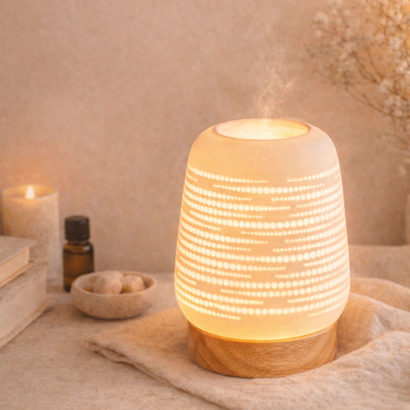 Calorya Diffuser   Keramik Og Træ