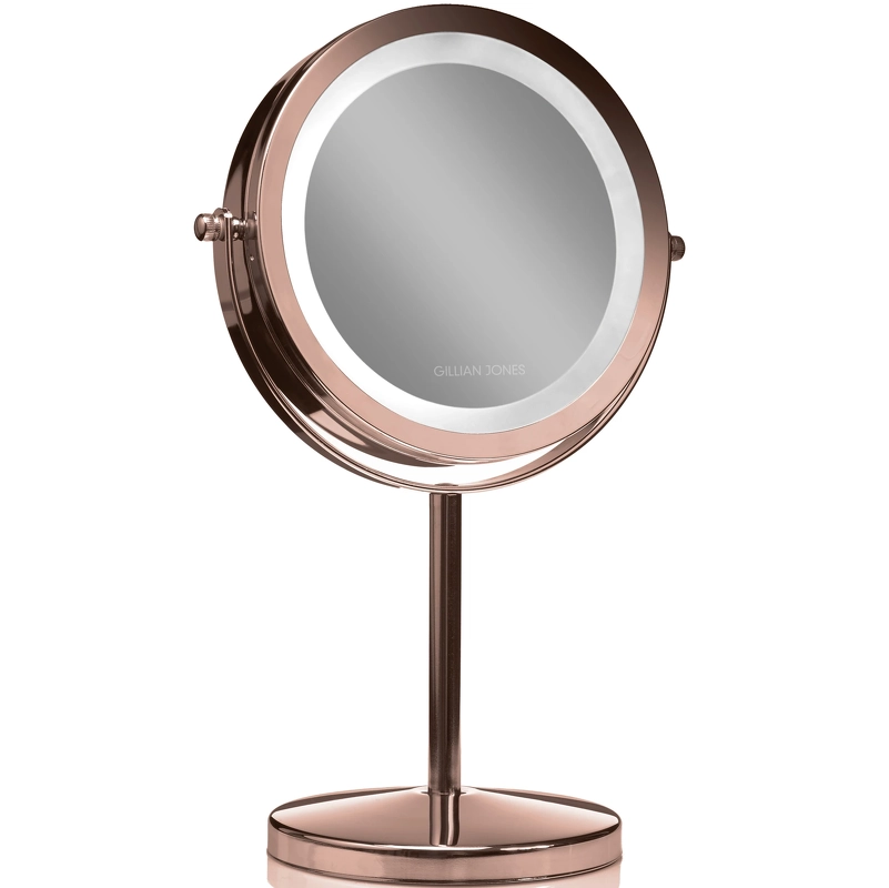 Gillian Jones Stand Led Light Mirror X10   Copper 10384