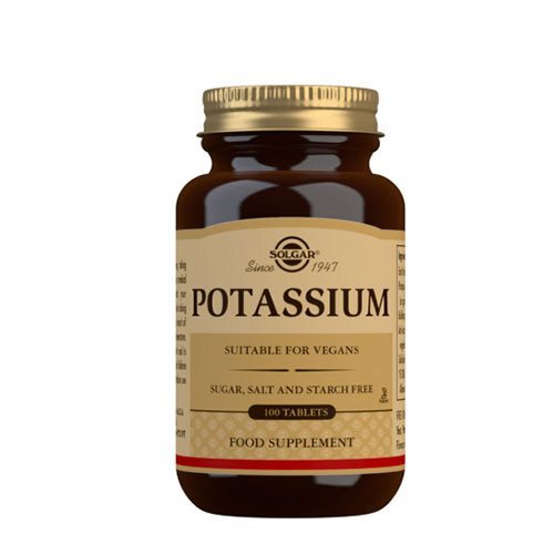 Solgar Kalium Potassium 99 Mg 100 Tabletter