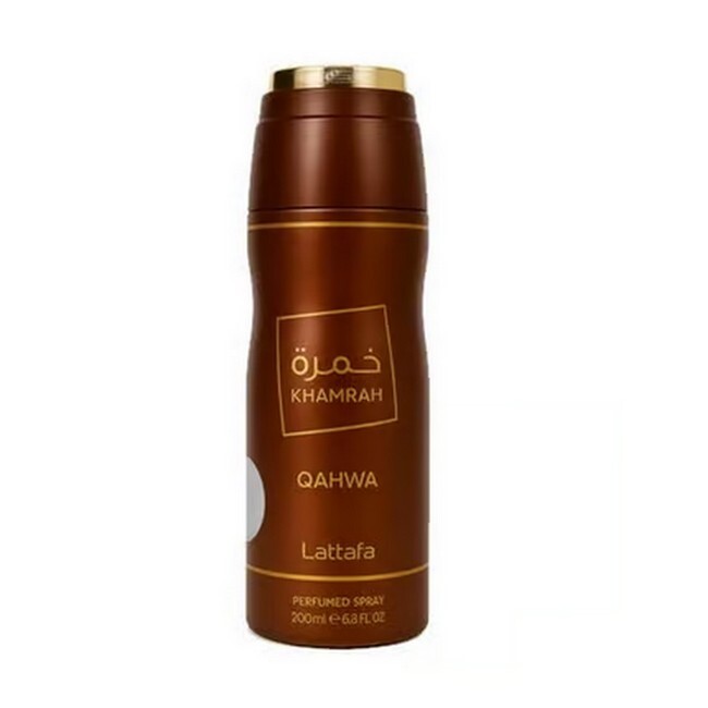 Lattafa Perfumes Khamrah Qahwa Deodorant Spray 200 Ml