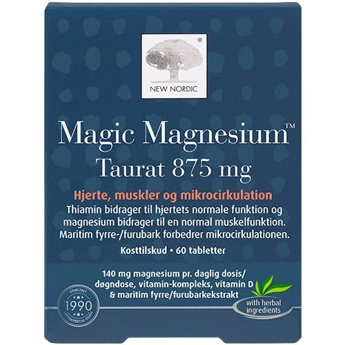 New Nordic Magic Magnesium Taurat  60tab