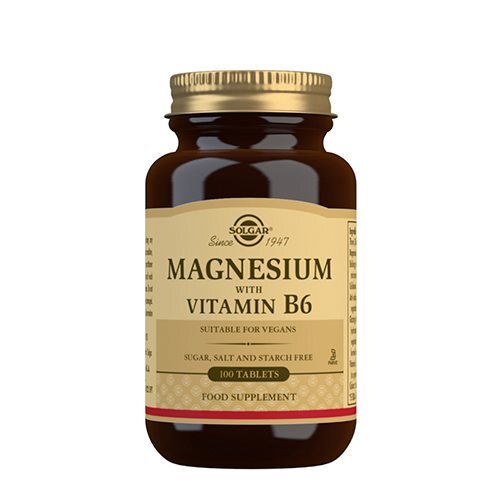Solgar Magnesium B6 100 Tabletter