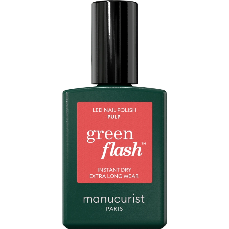 Manucurist Green Flash Nail Polish 15 Ml   Pulp