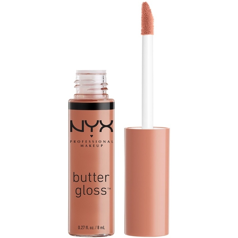 Nyx Prof  Makeup Butter Gloss 8 Ml   Madeleine