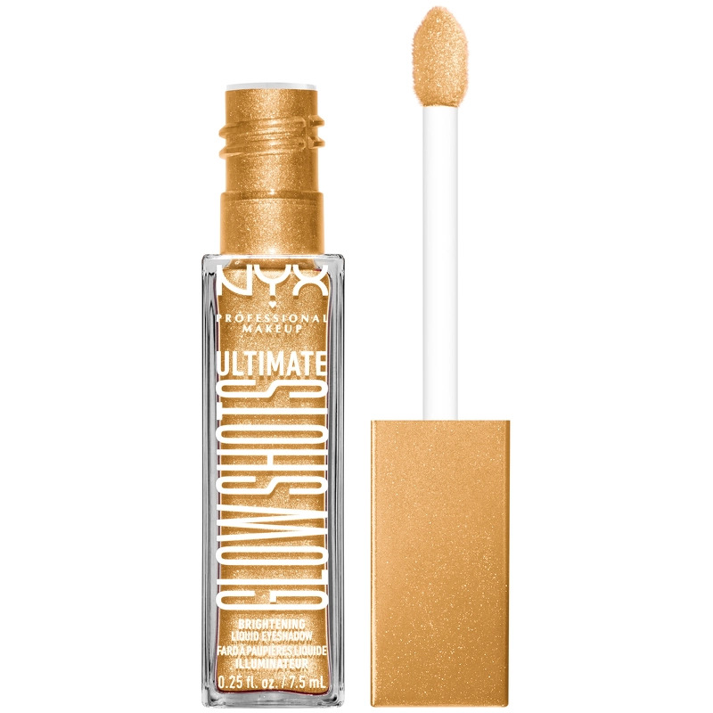 Nyx Prof  Makeup Ultimate Glow Shots Liquid Eyeshadow 7 5 Ml   14 Glitzy Guava