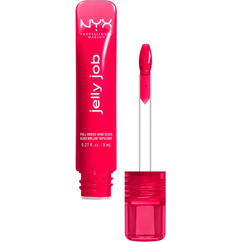 Nyx Prof  Makeup Jelly Job Lip Gloss 8 Ml   14 Cherry Jelly
