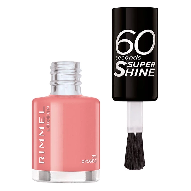 Rimmel 60 Seconds Nail Polish 8 Ml   711 Xposed