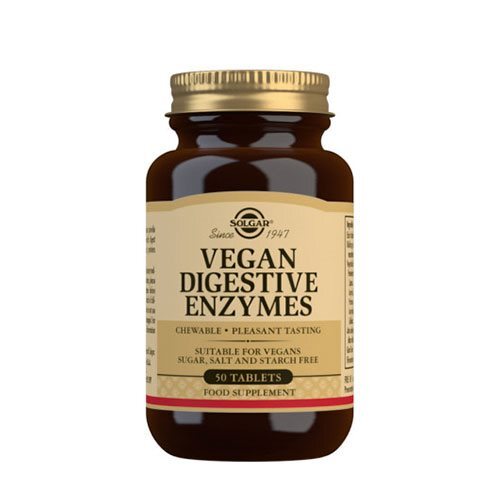Solgar Vegan Digestive Enzymes 50 Tabletter