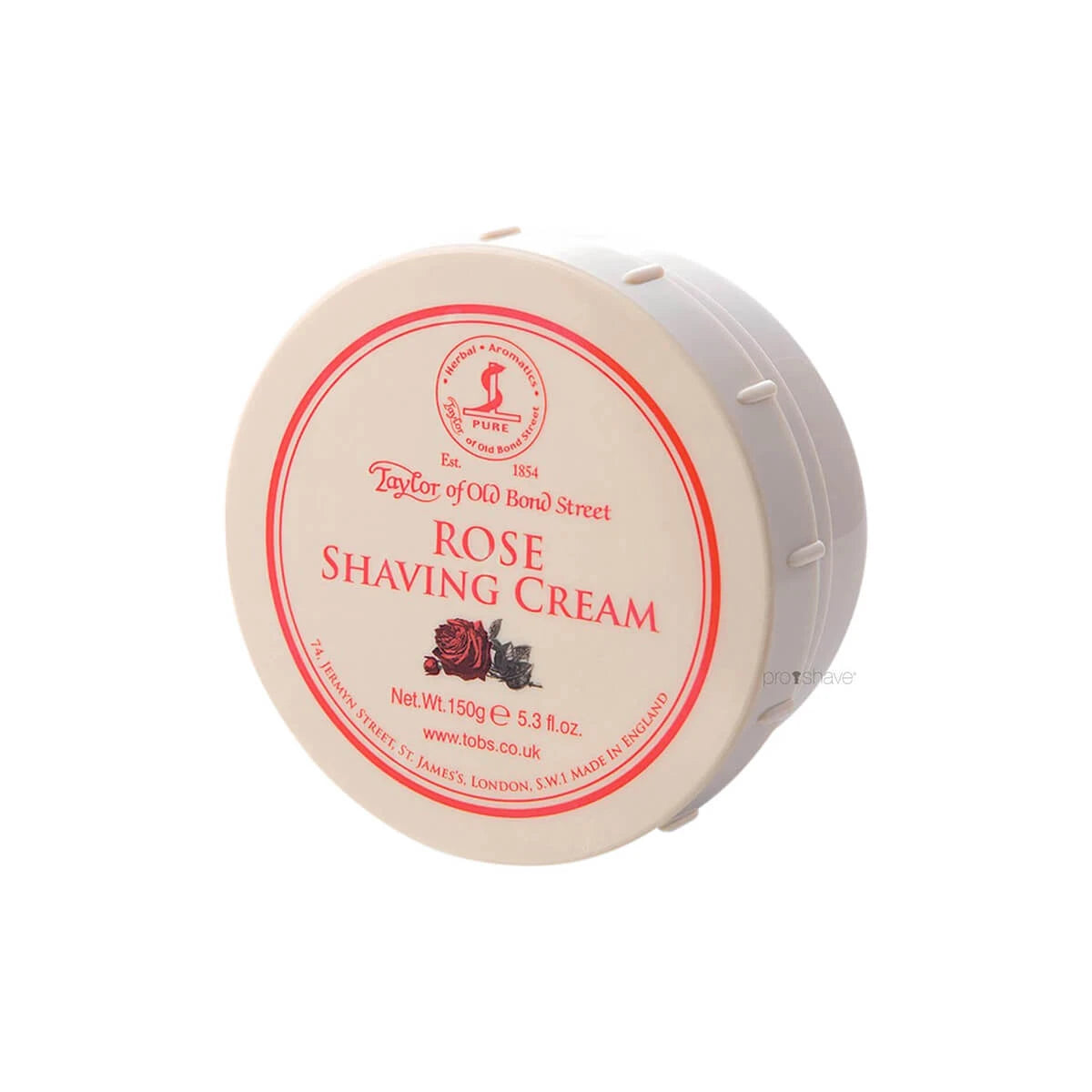 Taylor Of Old Bond Street Barbercreme Rose 150 Gr