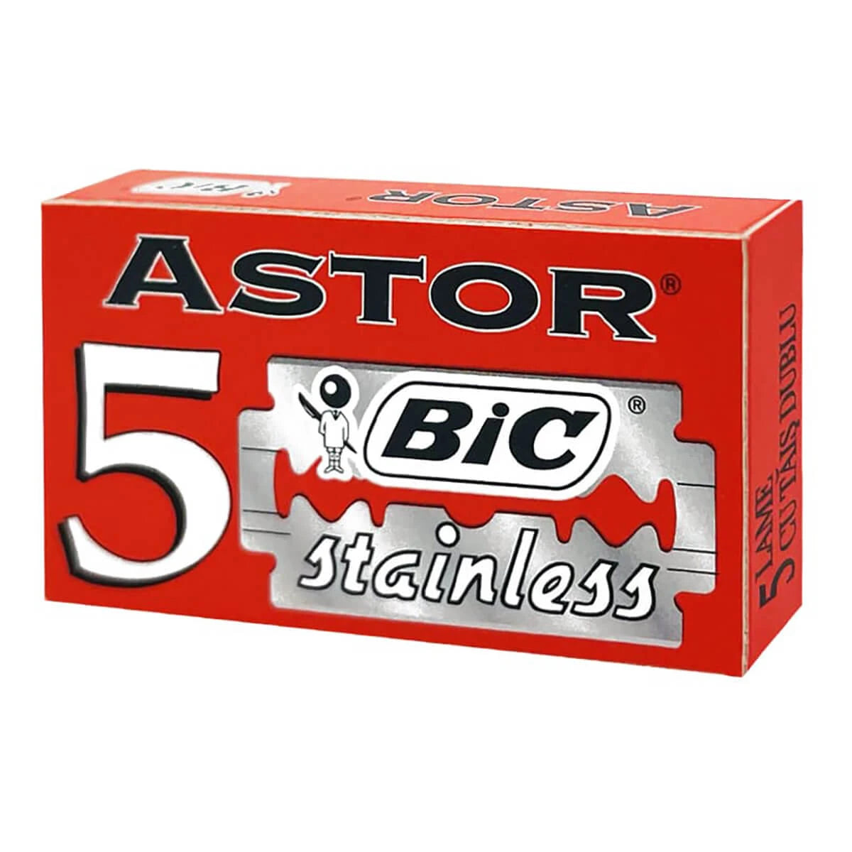 Astor Stainless De Barberblade 2x5 Stk 10 Stk