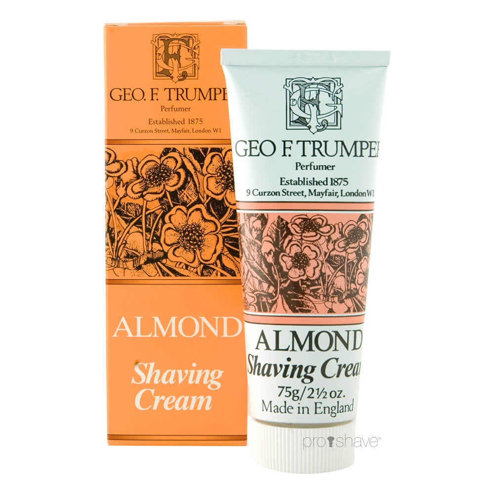 Geo F  Trumper Barbercreme På Tube  Mandel  75 Gr