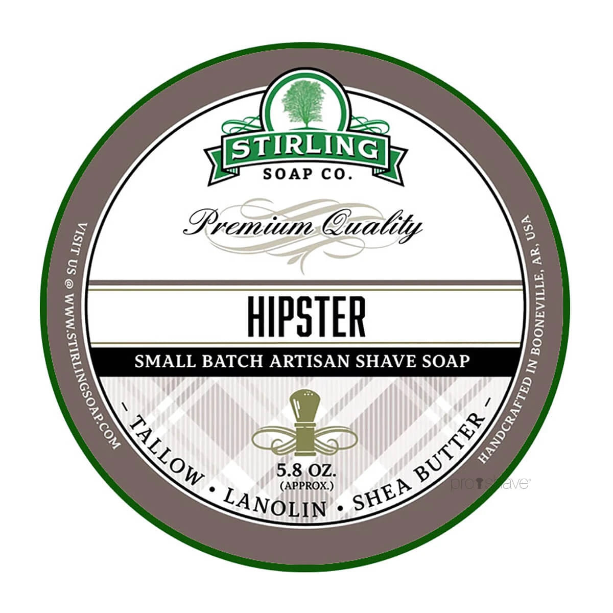 Stirling Soap Company Barbersæbe Hipster 170 Ml