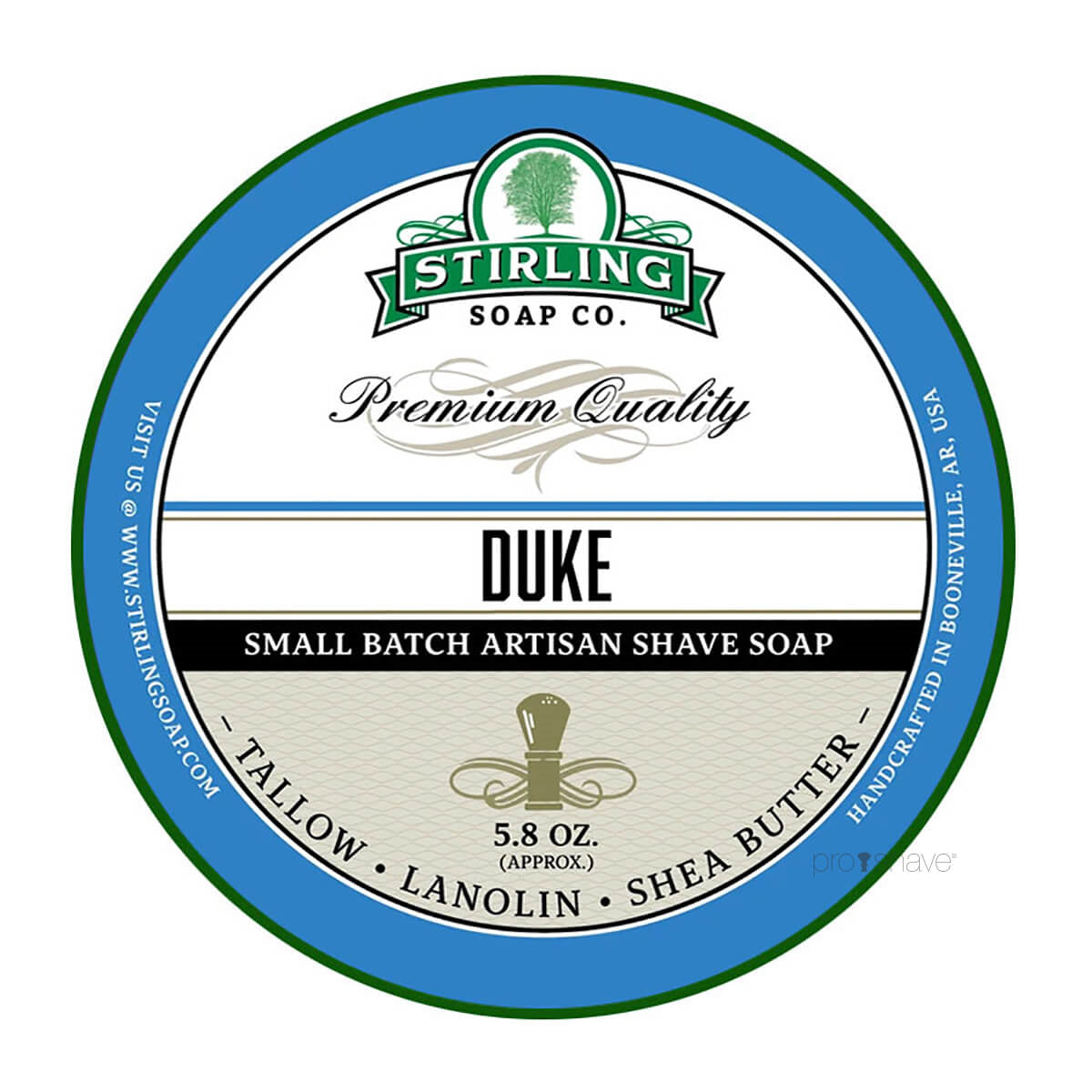 Stirling Soap Company Barbersæbe Duke 170 Ml
