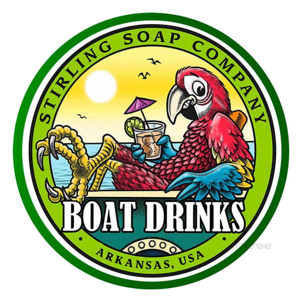 Stirling Soap Company Barbersæbe Boat Drinks 170 Ml