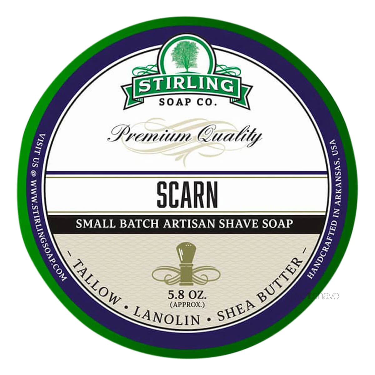 Stirling Soap Company Barbersæbe  Scarn  170 Ml