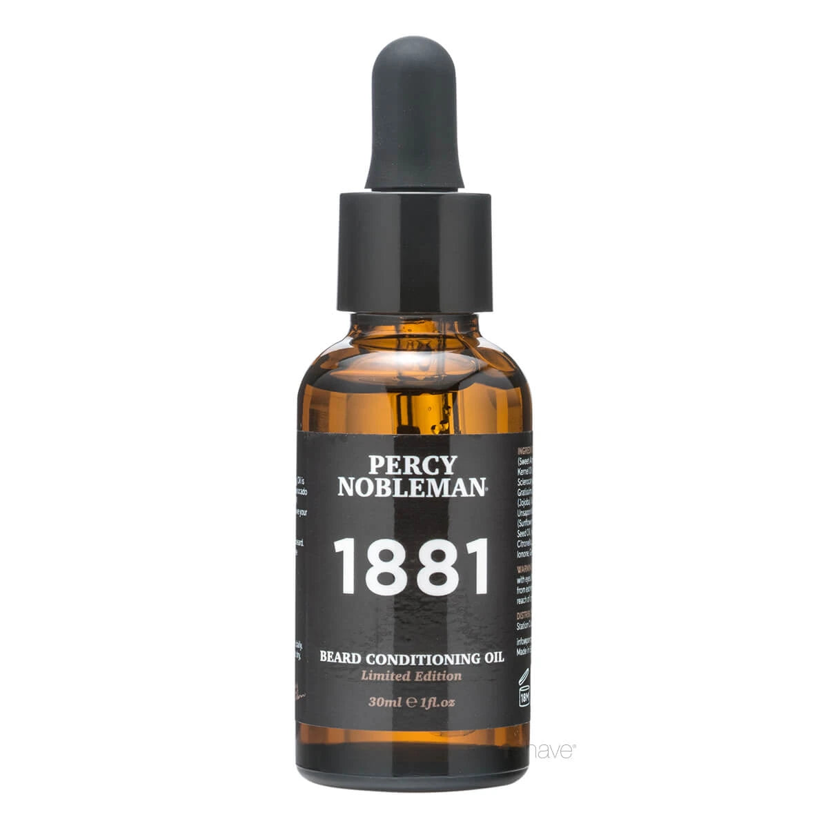 Percy Nobleman Beard Oil  1881  30 Ml