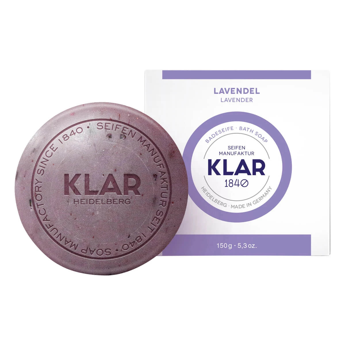Klar Seifen Badesæbe  Lavendel  150 Gr