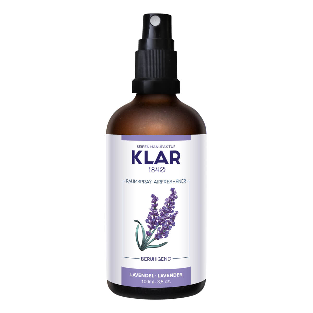 Klar Seifen Room Spray  Lavendel  100 Ml