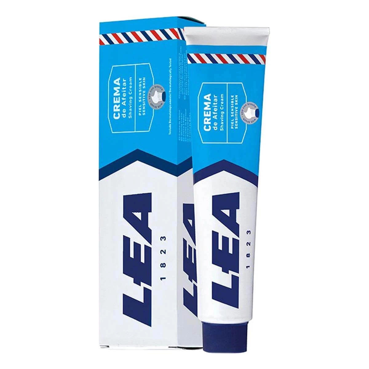 Lea Classic Barbercreme På Tube  Rejsestørrelse  40 Gr