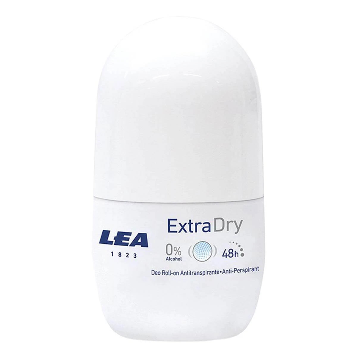 Lea Classic Deo Roll On  Extra Dry  Unisex  Rejsestørrelse  20 Ml