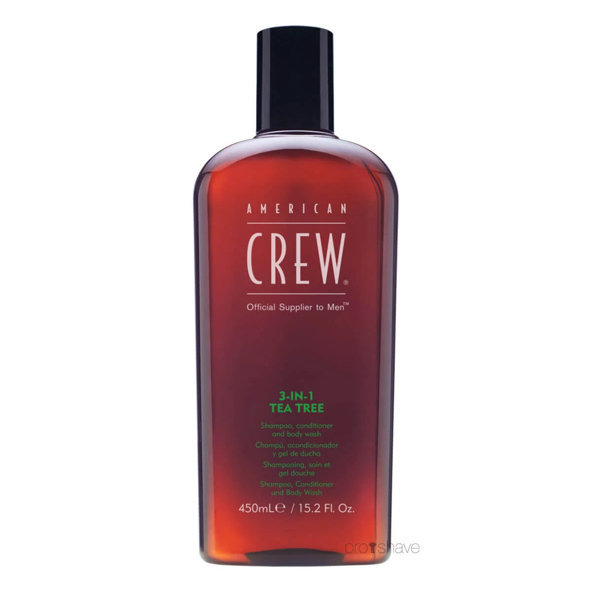 American Crew 3 In 1 Tea Tree Hair Body Shampoo 450 Ml