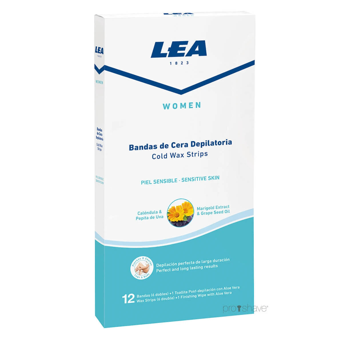 Lea Classic Cold Wax Strips  Sensitive Skin