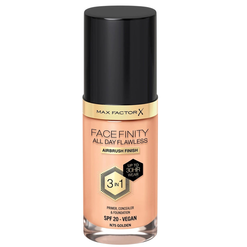 Max Factor All Day Flawles 3in1 Foundation 075 Golden