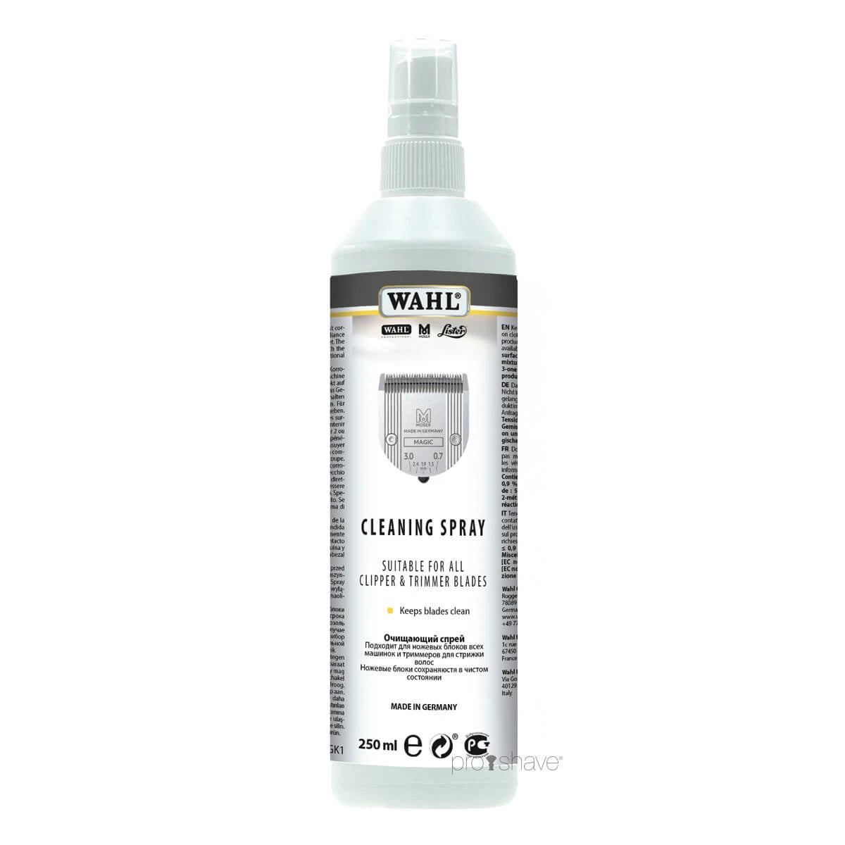 Wahl Professional Cleaning Spray 250 Ml