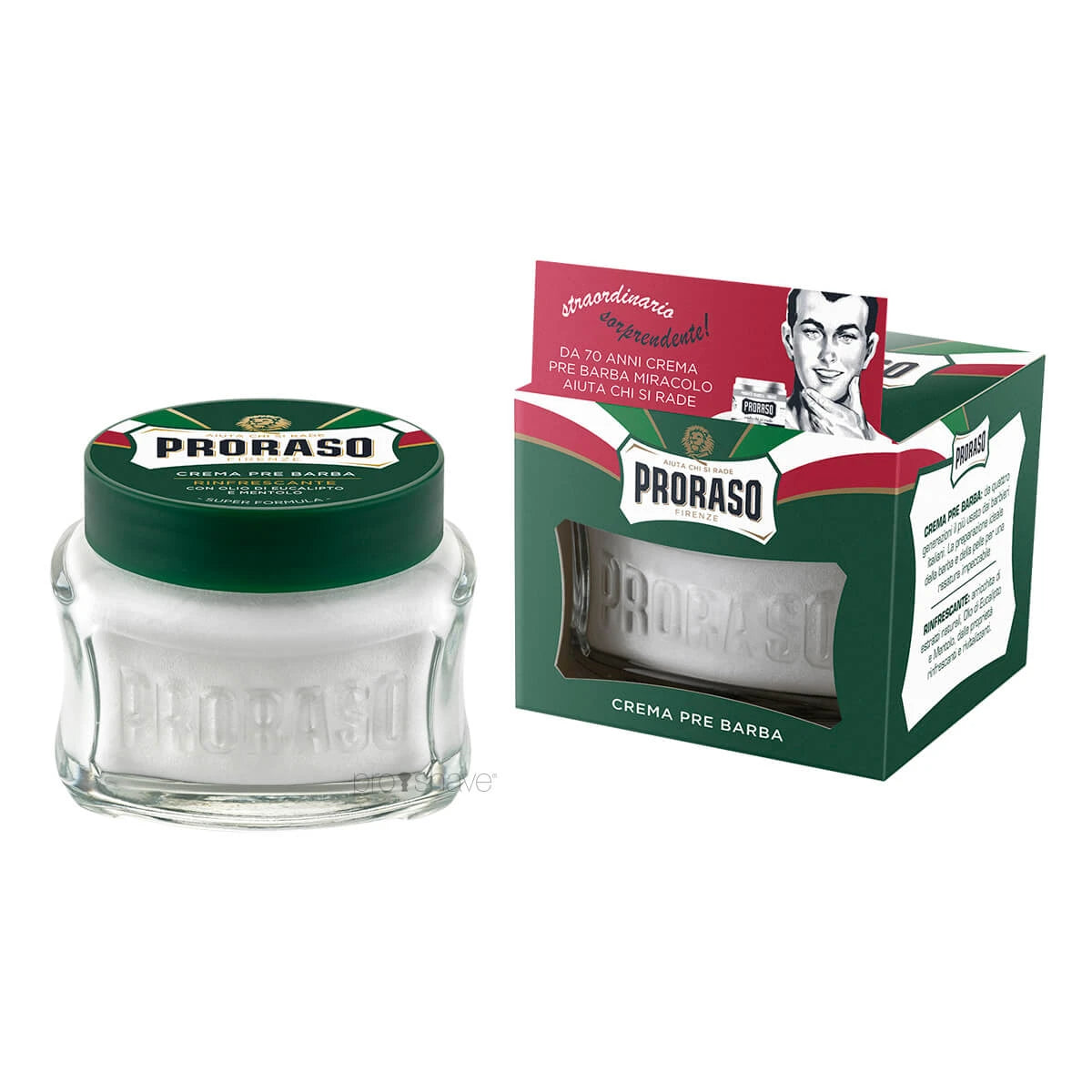 Proraso Preshave Cream Refresh Eucalyptus Menthol 100 Ml