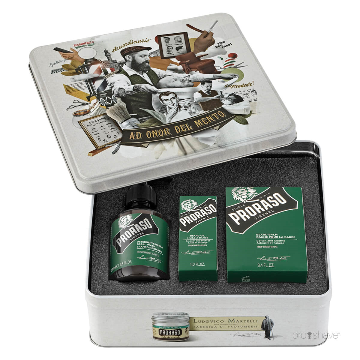 Proraso Gaveæske Til Skægpleje  Refreshing