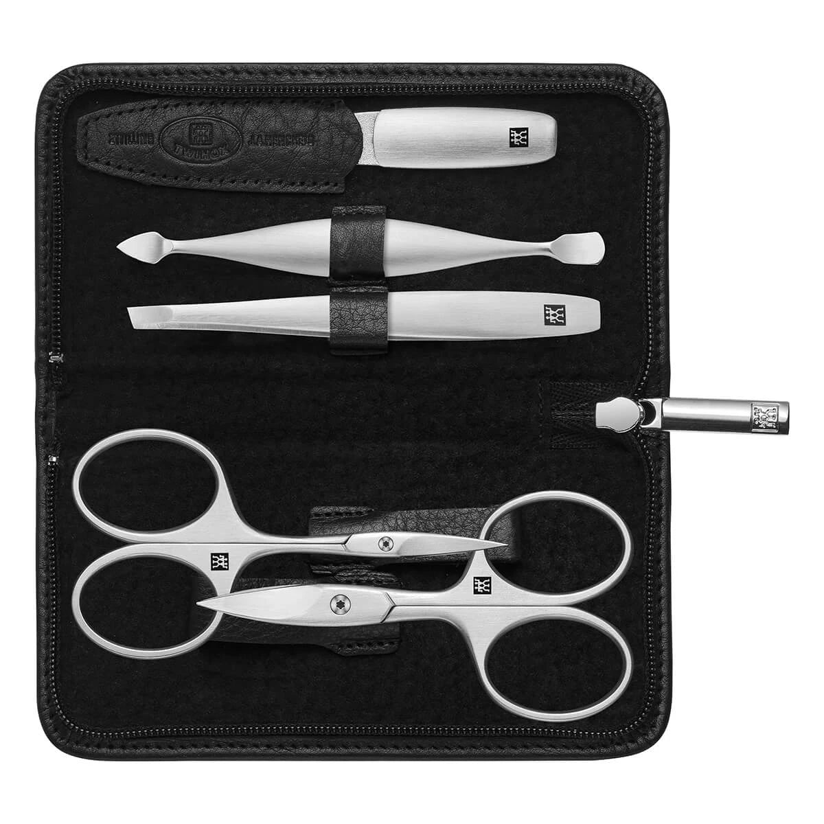 Zwilling Manicuresæt  5 Dele  Sort Læder