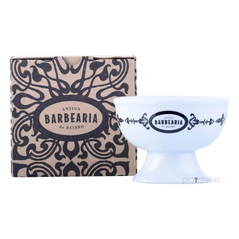 Antiga Barbearia De Bairro Barberskål  Hvid