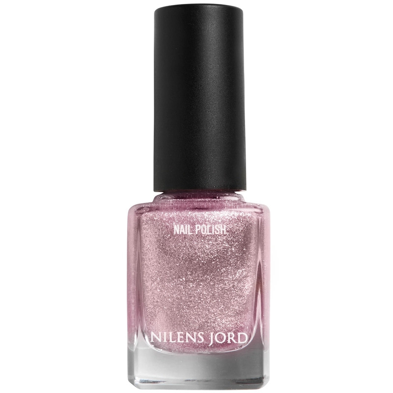 Nilens Jord Nail Polish 11 Ml   No  7610 Glitter Pink