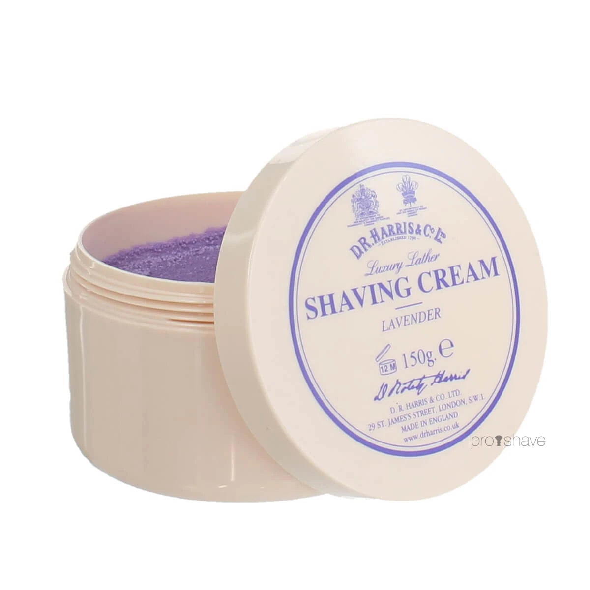 D R Harris Co Ltd Luksus Lavendel Barbercreme 150 Gr
