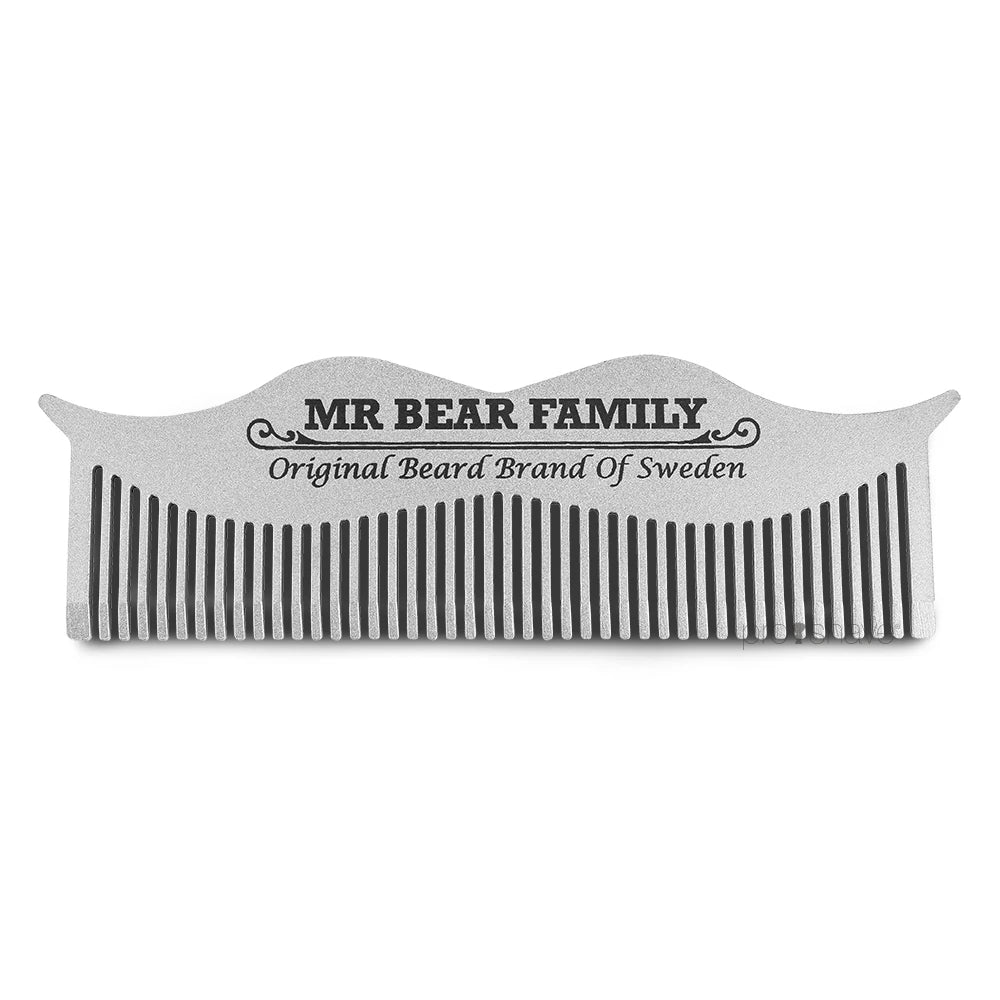 Mr Bear Moustache Kam 10 Cm