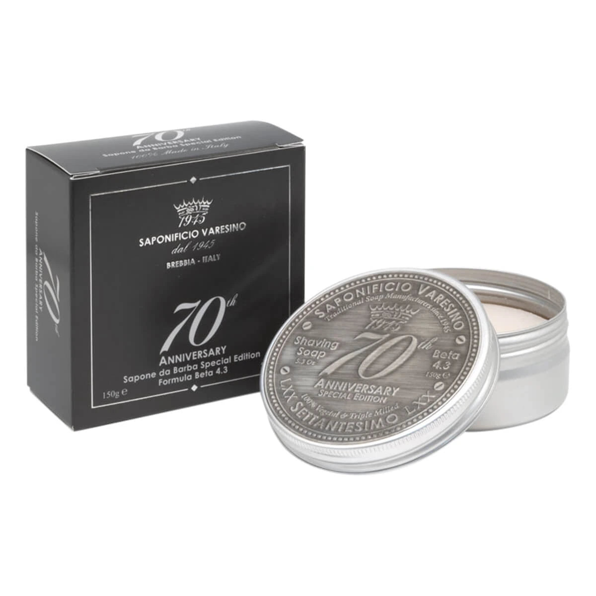 Saponificio Varesino Barbersæbe 70th Anniversary 150 Gr
