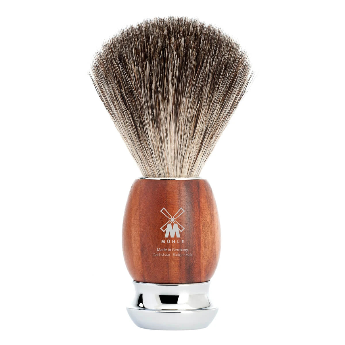 M? Hle Shaving Pure Badger Barberkost 21 Mm Vivo Blommetræ