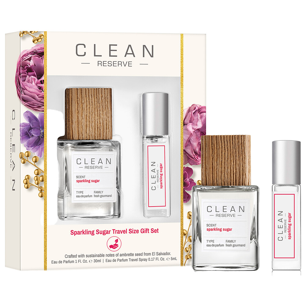 Clean Gift Set Reserve Sparkling Sugar Duo Edp 30 Ml 5 Ml