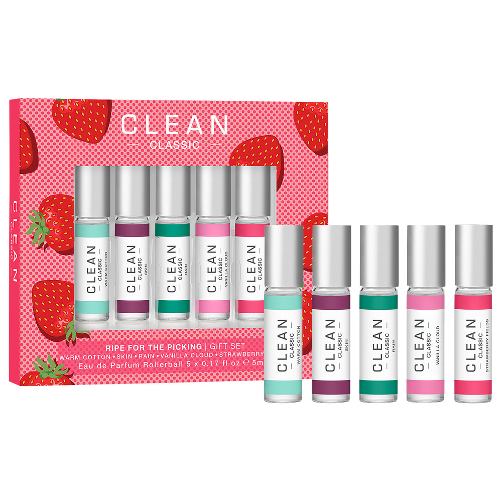 Clean Gift Set Classic Layering Rollerball Edp 5 X 5 Ml