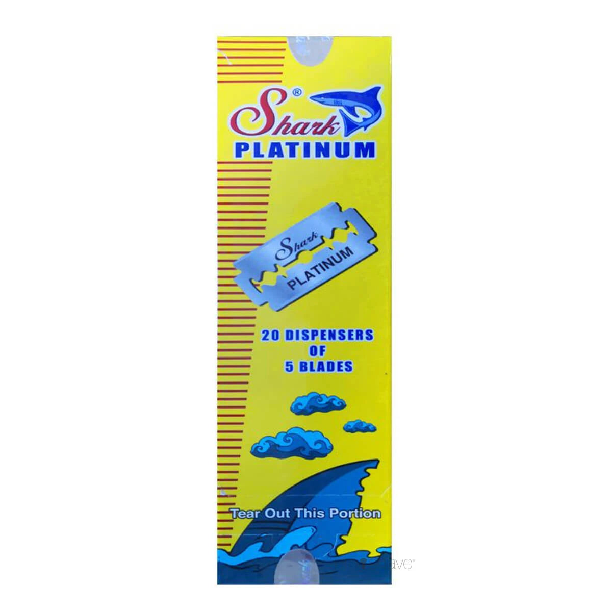 Shark Platinum De Barberblade  1 Stang  10x10 Stk   100 Stk