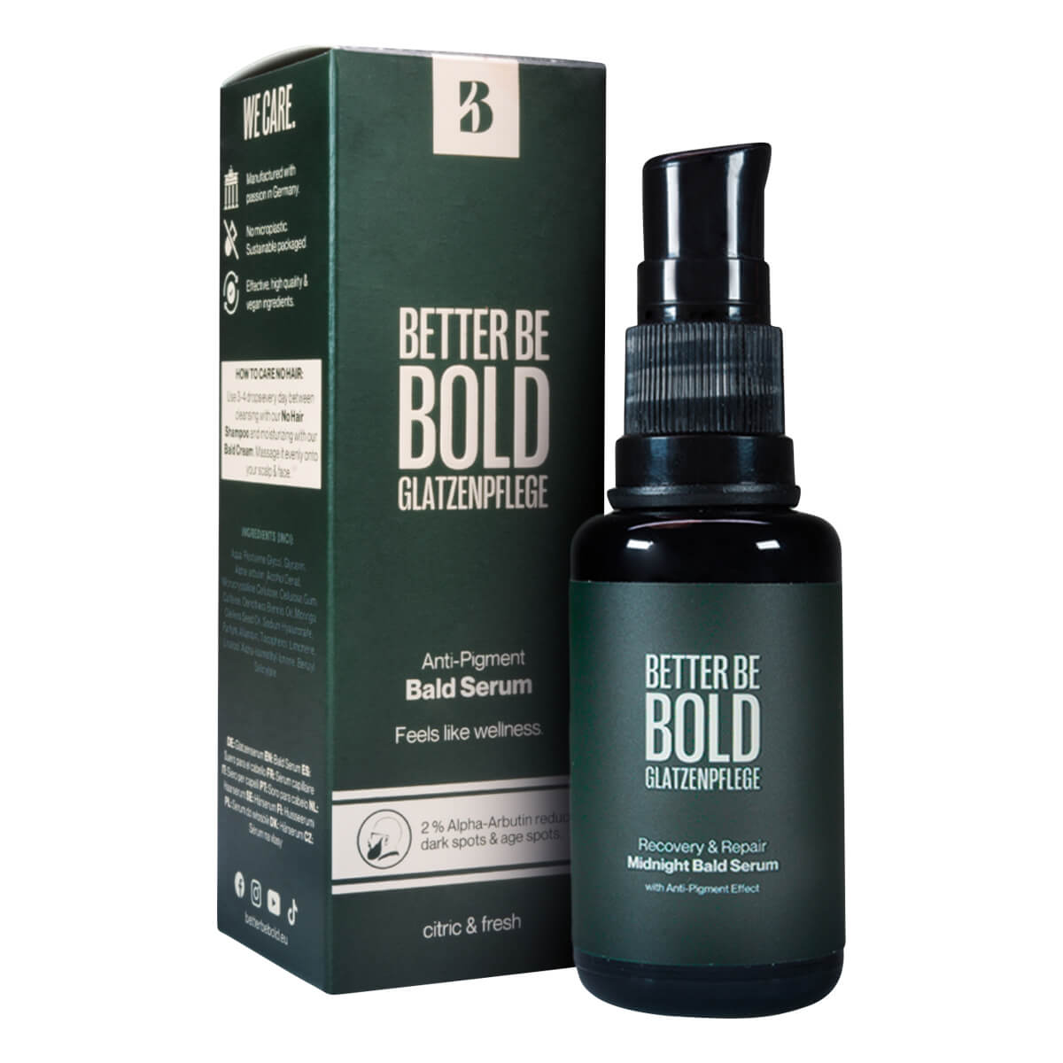 Better Be Bold Midnight Recovery   Repair Bald Serum  0 6 Mm  30 Ml