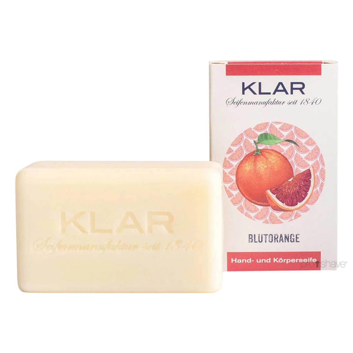 Klar Seifen Sæbe  Blodappelsin  100 Gr