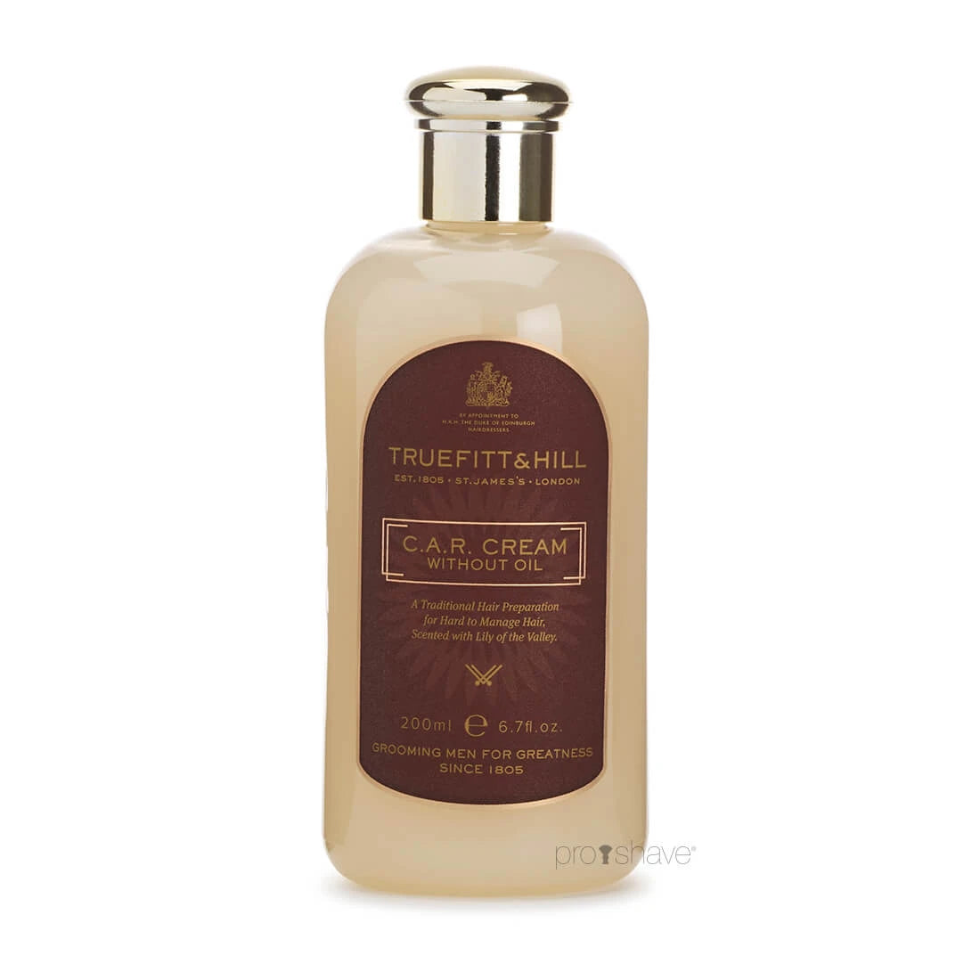 Truefitt Hill C A R Hårcreme Oliefri 200 Ml