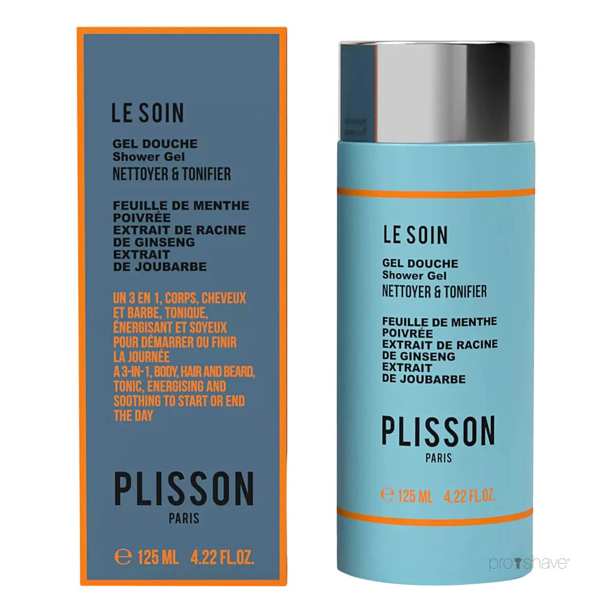 Plisson 1808 3 In 1 Shower Gel  125 Ml