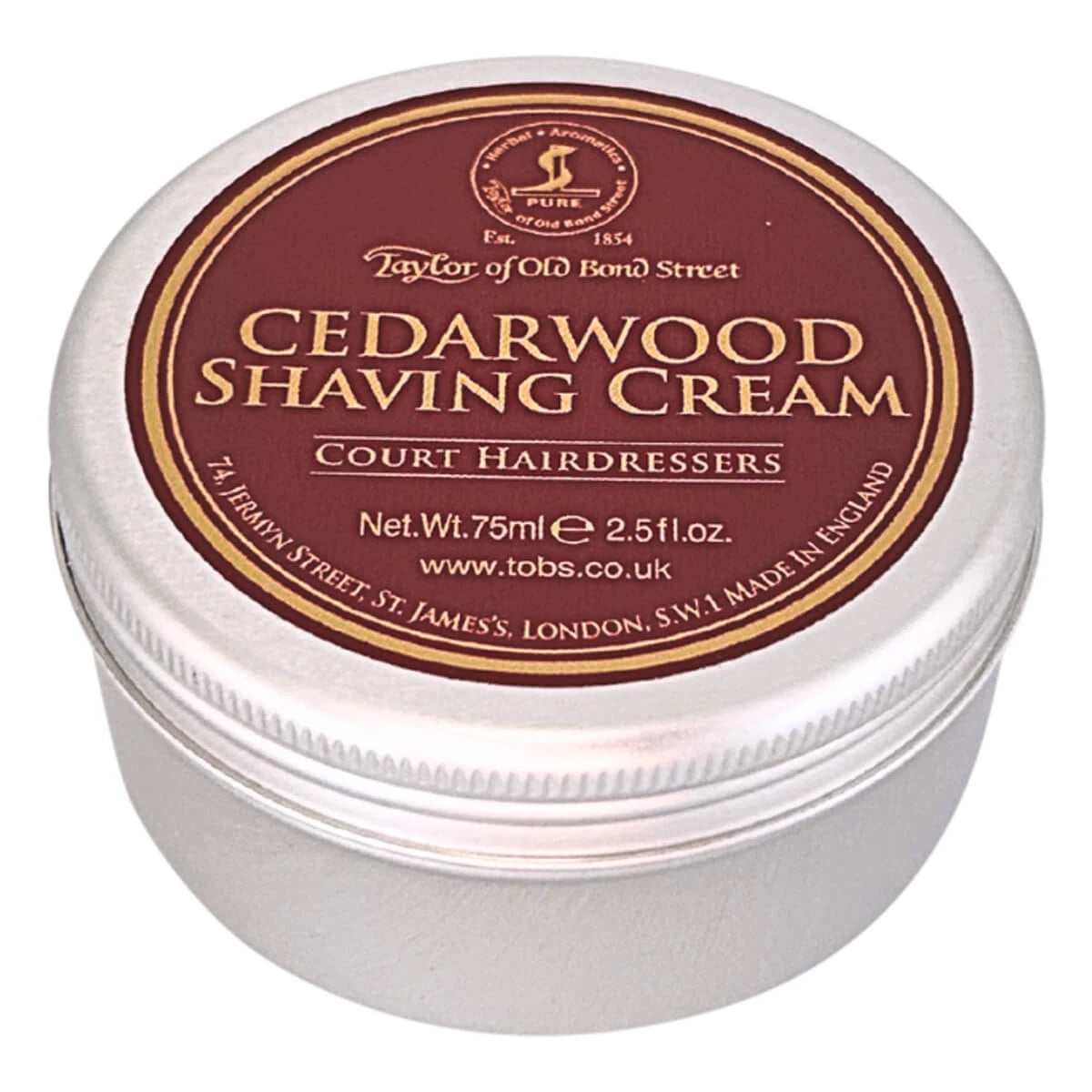 Taylor Of Old Bond Street Barbercreme Cedertræ 75 Ml